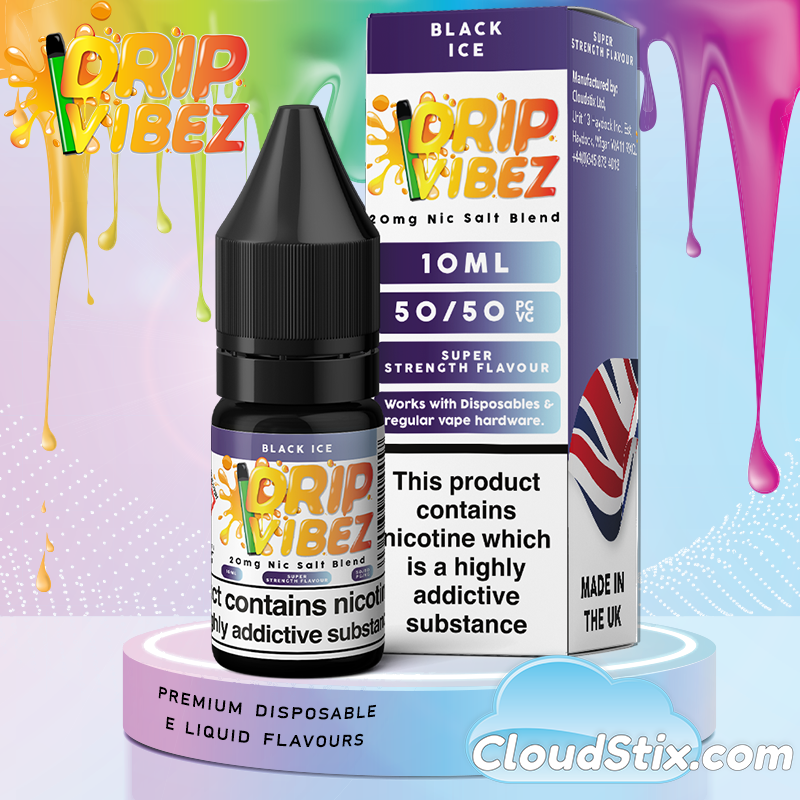 DV Black Ice E Liquid UK-DV Black Ice E Liquid UK