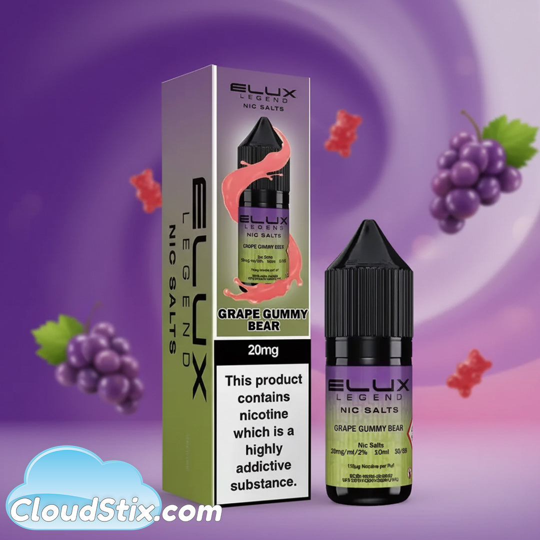 Elux Grape Gummy Bear E Liquid-Elux Grape Gummy Bear E Liquid