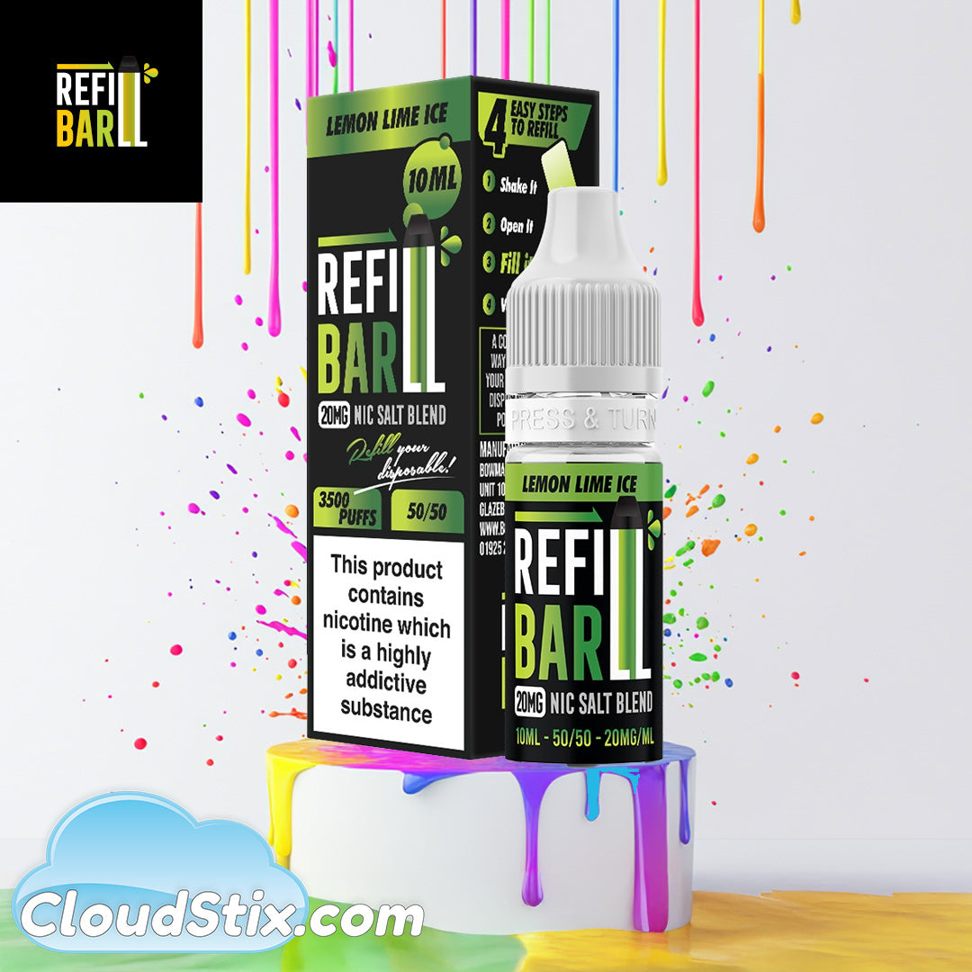 Lemon & Lime Ice E Liquid-Lemon & Lime Ice E Liquid