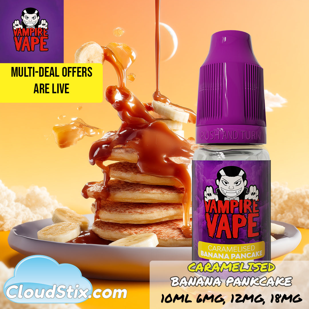Caramel Banana Pancake E Liquid-Caramel Banana Pancake E Liquid