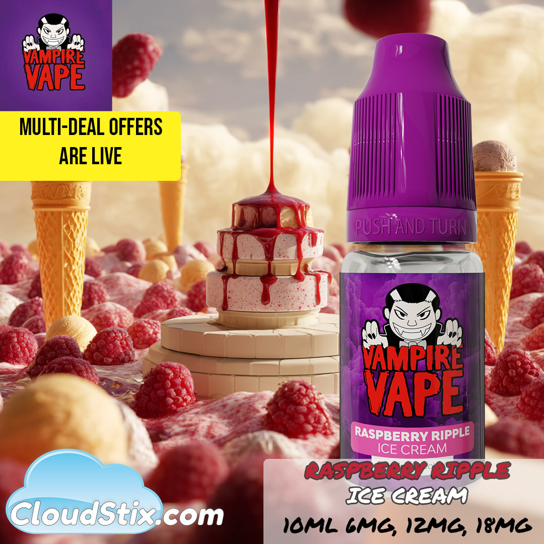 Raspberry Ripple E Liquid – Cloudstix