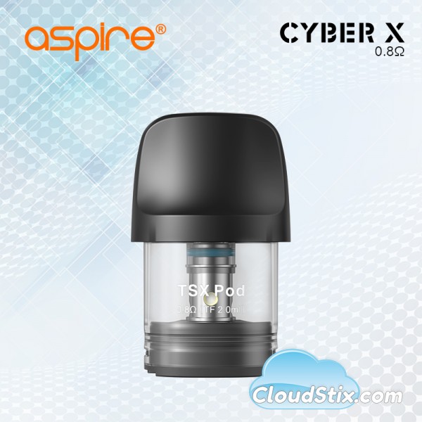 Aspire Cyber S/X Replacement 0.8ohm Pod