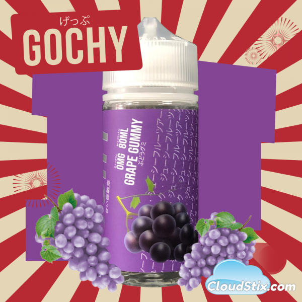 Gochy Grape Gummy E Liquid