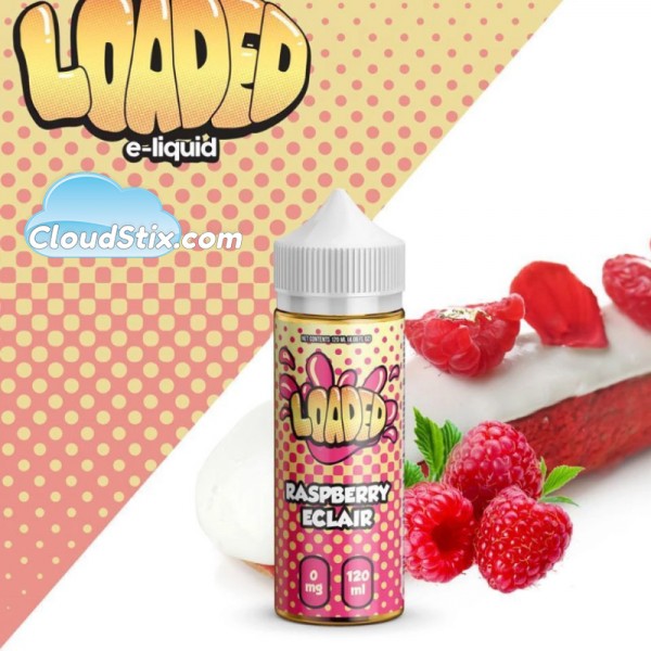 Raspberry Eclair 120ml E Liquid