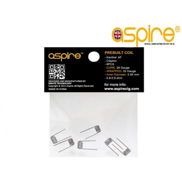 6 pack of Clapton Coil