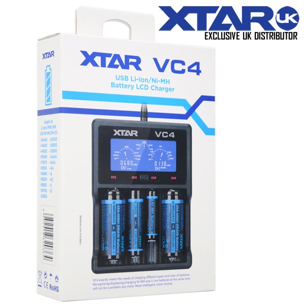 Xtar VC4 4 Bay Charger